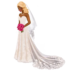 Bridal Blond Hair PNG 31