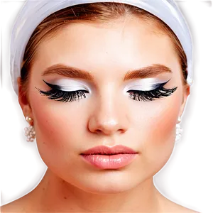 Bridal Fake Eyelashes PNG Lyl62 PNG