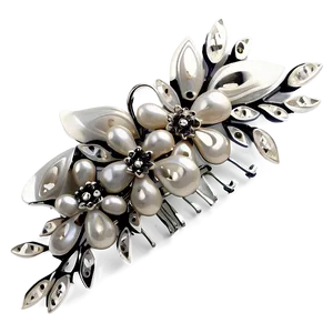 Bridal Hair Clip Png 06132024 PNG image