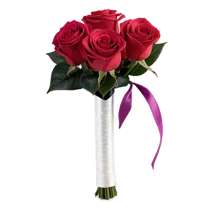 Bridal Roses Bouquet Png 19 PNG image