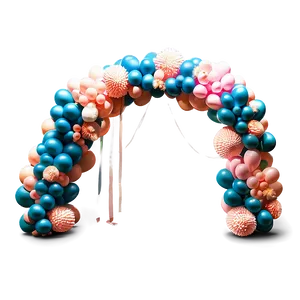 Bridal Shower Balloon Arch PNG Wmp34 PNG