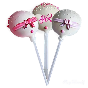 Bridal Shower Cake Pops Png 36 PNG image