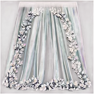 Bridal Veil Design Png 06272024 PNG image