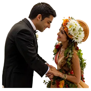 Bride And Groom C PNG image