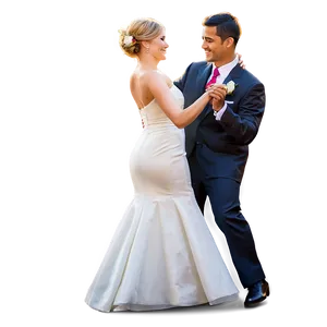 Bride And Groom Dancing Png Rxd62 PNG image