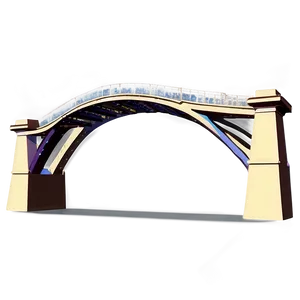 Bridge Under Starry Night Png Rvm PNG image