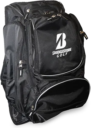 Bridgestone Golf Backpack Black PNG