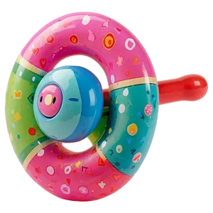 Bright Baby Rattle PNG Ocy