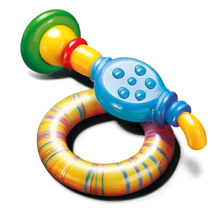Bright Baby Rattle PNG Pgq22 PNG