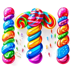 Bright Candyland Sunset Png Qod59 PNG image