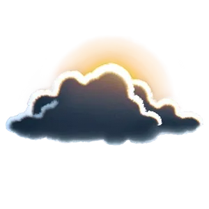 Bright Clouds Sun Rays PNG 06252024 PNG