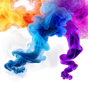 Bright Color Smoke Wave Png 06252024 PNG image