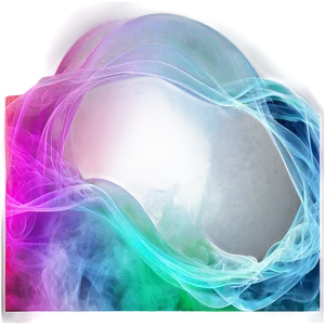 Bright Color Smoke Wave PNG Nsn PNG