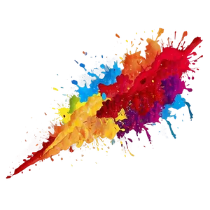Bright Color Splash PNG 06252024