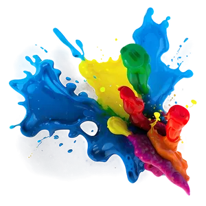 Bright Color Splash PNG Lwj60