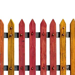 Bright Colored Fence PNG Kdd8 PNG