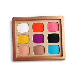 Bright Colors Makeup Palette Png Tqm PNG image