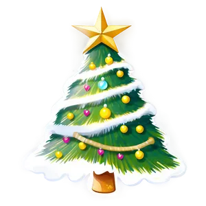 Bright Cute Christmas Tree PNG Apk27 PNG