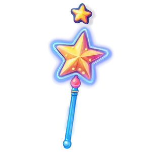 Bright Fairy Wand Png 64 PNG image