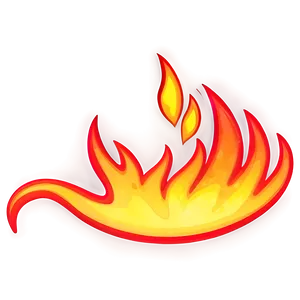 Bright Fire Emoji Illustration Png Mic PNG image