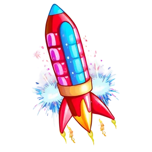 Bright Firework Rocket Png 73 PNG image