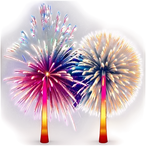 Bright Fireworks Png 4 PNG image