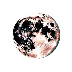 Bright Full Moon Night PNG 50