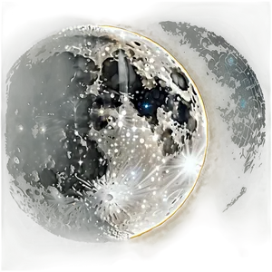 Bright Full Moon Night PNG Hbo48