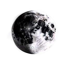 Bright Full Moon Night PNG Mwl65