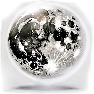 Bright Full Moon Night PNG Oas66