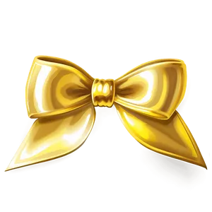 Bright Gold Bow Png 56 PNG image