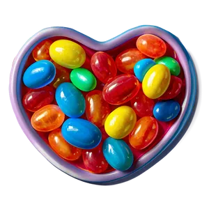 Bright Jelly Beans PNG 06292024