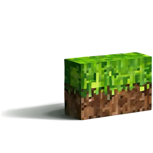 Bright Minecraft Grass Block Png Cgx PNG image