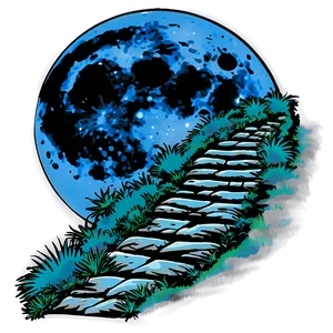 Bright Moonlight Path Png 86 PNG image