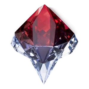 Bright Red Crystal PNG 06242024