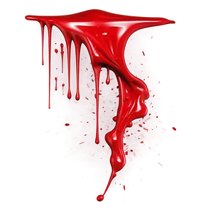 Bright Red Splatter Effect PNG Lqq73 PNG