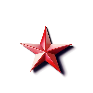 Bright Red Star Png 05232024 PNG image