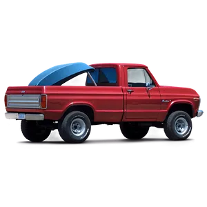 Bright Red Truck Png 33 PNG image