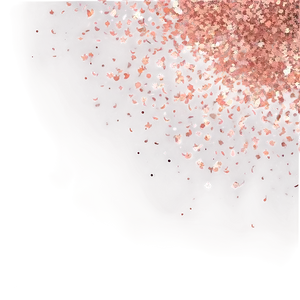 Bright Rose Gold Glitter Sparkles Png 65 PNG image