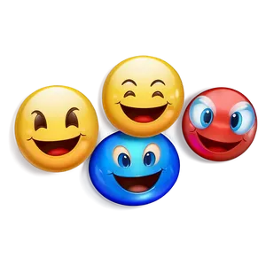 Bright Smile Emoji PNG 35