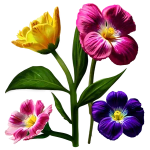 Bright Spring Flower PNG Gbn93 PNG