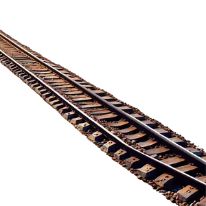 Bright Sunny Day Railroad Tracks PNG Eyq96 PNG