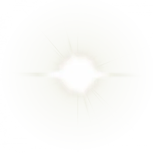 Bright White Lens Flare Effect PNG image