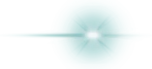 Bright White Lens Flare Effect PNG