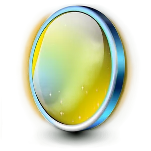 Bright Yellow Circle Icon PNG 35