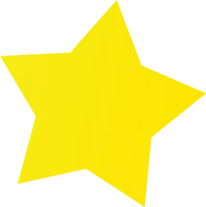 Bright Yellow Star Clipart PNG image