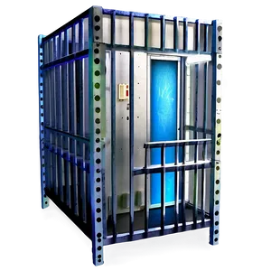 Brightly Lit Prison Cell Png 50 PNG image