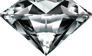 Brilliant Cut Diamond Graphic PNG image