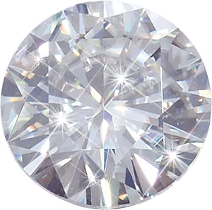 Brilliant Cut Diamond Sparkle PNG image