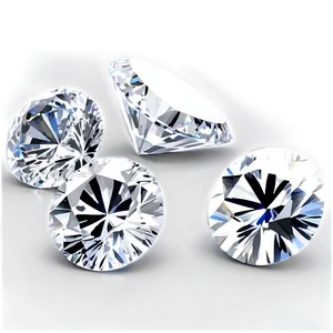 Brilliant Cut Diamonds PNG Wdx